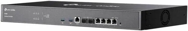 Alt view image 3 of 5 - TP-Link Omada Hardware Controller - 4 Ports - Manageable - Gigabit Ethernet, 10 Gigabit Ethernet - 1000Base-T, 10GBase-X - Twisted Pair, Optical Fiber - 1U High - Rack-mountable
