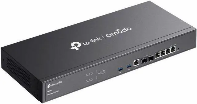 Alt view image 4 of 5 - TP-Link Omada Hardware Controller - 4 Ports - Manageable - Gigabit Ethernet, 10 Gigabit Ethernet - 1000Base-T, 10GBase-X - Twisted Pair, Optical Fiber - 1U High - Rack-mountable