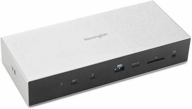 Main image of Kensington SD5000T5 EQ Thunderbolt 5 Triple 4K Docking Station with 140W PD - Windows/macOS - for Workstation/Notebook/Monitor - Charging Capability - Memory Card Reader - SD, microSD - Thunderbolt 5