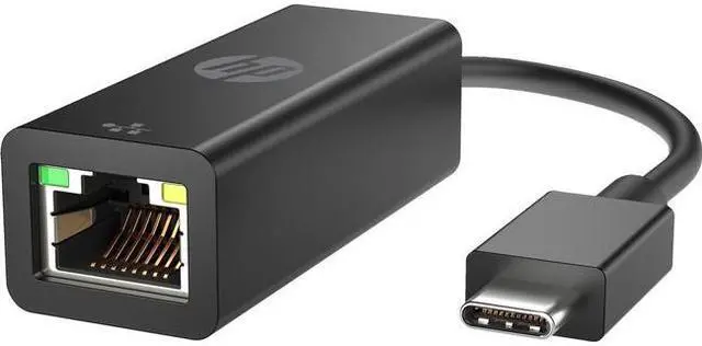 Main image of HP Ethernet Adapter - USB Type C - 128 MB/s Data Transfer Rate - 1 - Twisted Pair - 1000Base-T - TAA Compliant
