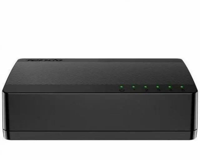 Alt view image 8 of 13 - Tenda 5 Port Gigabit Ethernet Network Switch - Ethernet Splitter | Plug & Play | Fanless | Sturdy Metal w/ Shielded Ports | Traffic Optimization | Unmanaged | Limited Lifetime Protection(SG105M)