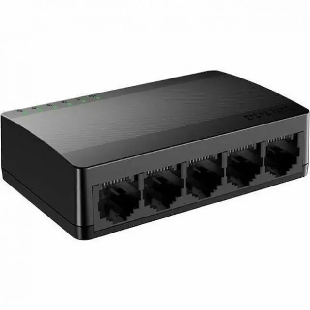 Alt view image 13 of 13 - Tenda 5 Port Gigabit Ethernet Network Switch - Ethernet Splitter | Plug & Play | Fanless | Sturdy Metal w/ Shielded Ports | Traffic Optimization | Unmanaged | Limited Lifetime Protection(SG105M)