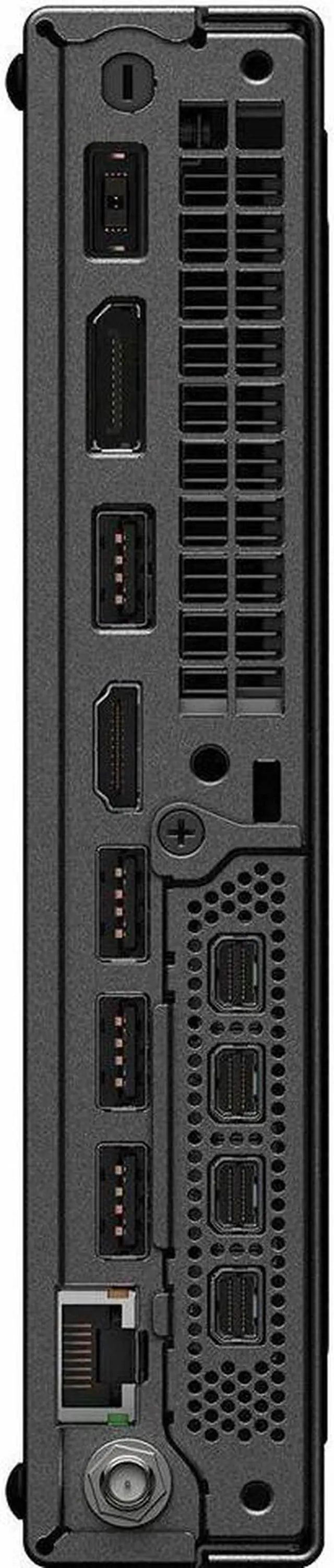 Alt view image 6 of 11 - Lenovo ThinkStation P3 30H0006PUS Workstation - 1 x Intel Core i7 14th Gen i7-14700 - vPro Technology - 16 GB - 512 GB SSD - Tiny - Black - Intel Q670 Chip - Windows 11 Pro - 1 x NVIDIA T1000 8 GB Gra