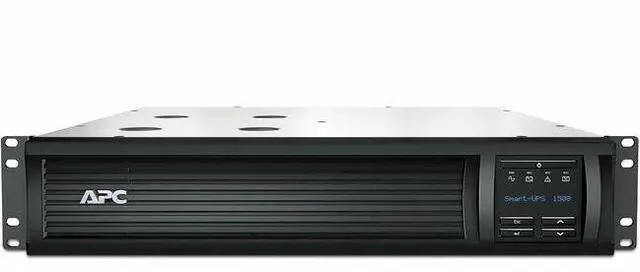 Main image of APC by Schneider Electric Smart-UPS 1.5kVA 120V RM SHIPBOARD - AVR - 3 Hour Recharge - 7 Minute Stand-by - 120 V Input - 120 V AC Output - Serial Port - 6 x NEMA 5-15R - 6 x Battery/Surge Outlet - TAA
