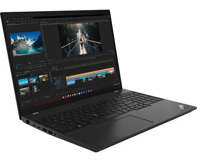 Alt view image 7 of 9 - Lenovo ThinkPad T16 Gen 2 21K7005FUS 16" Notebook - WUXGA - AMD Ryzen 5 PRO 7545U - 16 GB - 256 GB SSD - English Keyboard - Thunder Black - AMD Chip - 1920 x 1200 - Windows 11 Pro - AMD Radeon 74