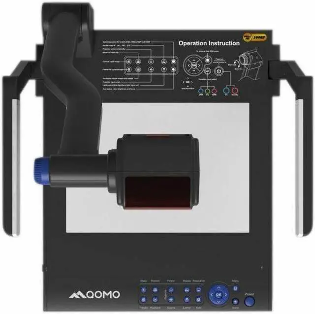 Alt view image 2 of 3 - Qomo CenterCam 3900H2 Flatbed Document Camera
