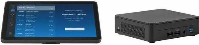 Alt view image 3 of 8 - Logitech BASE Zoom Room (no AV) with Tap + ASUS® NUC