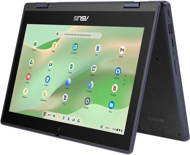Alt view image 3 of 9 - Asus Chromebook CR11 CR1104CGA-YZ42T 11.6" Rugged Chromebook - HD - Intel N-Series N100 - 4 GB - 32 GB Flash Memory - Mineral Gray - Intel Chip - 1366 x 768 - ChromeOS - Intel UHD Graphics - IEEE