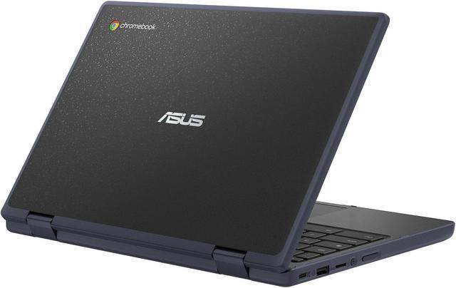 Alt view image 4 of 9 - Asus Chromebook CR11 CR1104CGA-YZ42T 11.6" Rugged Chromebook - HD - Intel N-Series N100 - 4 GB - 32 GB Flash Memory - Mineral Gray - Intel Chip - 1366 x 768 - ChromeOS - Intel UHD Graphics - IEEE