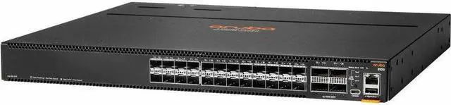 Alt view image 2 of 4 - HPE CX 8100 24XF4C Ethernet Switch - Manageable - 10 Gigabit Ethernet, 100 Gigabit Ethernet - 10GBase-X, 100GBase-X, 40GBase-X, 1000Base-X - TAA Compliant - 3 Layer Supported - Modular - 375 W Power C