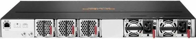 Alt view image 3 of 4 - HPE CX 8100 24XF4C Ethernet Switch - Manageable - 10 Gigabit Ethernet, 100 Gigabit Ethernet - 10GBase-X, 100GBase-X, 40GBase-X, 1000Base-X - TAA Compliant - 3 Layer Supported - Modular - 375 W Power C