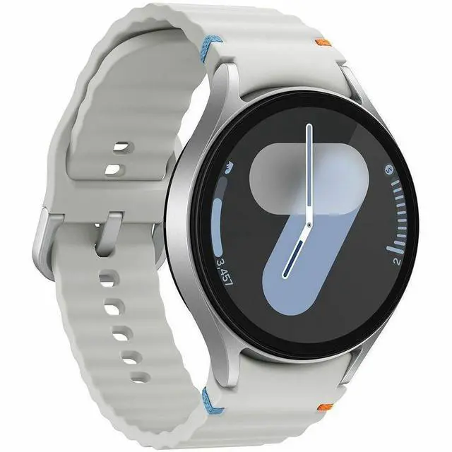 Alt view image 2 of 6 - SAMSUNG Galaxy Watch 7 Bluetooth / Wifi, 44mm, Medium / Large Sport Band, Silver | SM-L310NZSAXAA