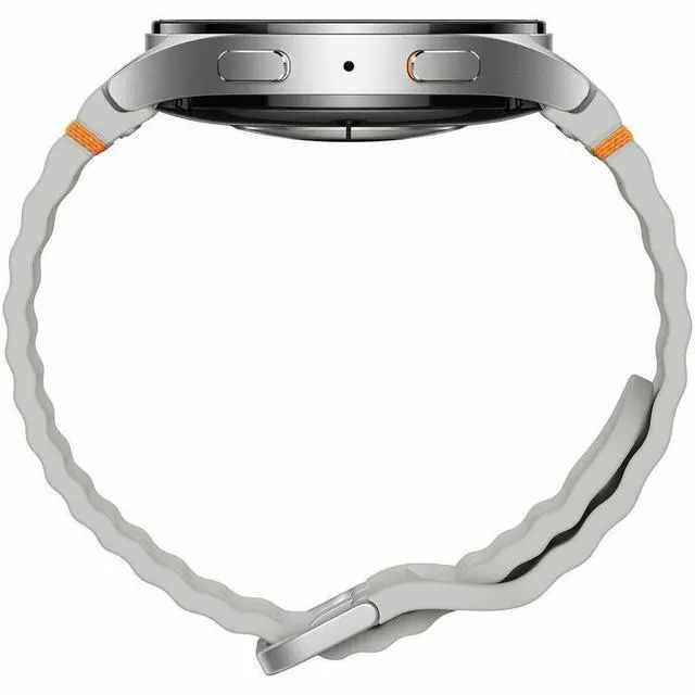 Alt view image 3 of 6 - SAMSUNG Galaxy Watch 7 Bluetooth / Wifi, 44mm, Medium / Large Sport Band, Silver | SM-L310NZSAXAA