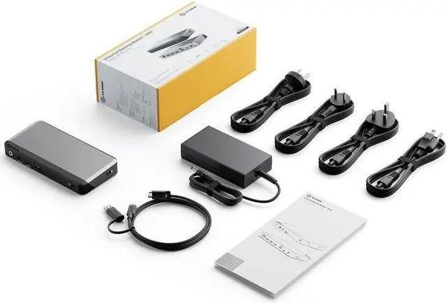 Alt view image 13 of 18 - ALOGIC Triple 4K Display Universal 100W Docking Station DUPRDX3WW
