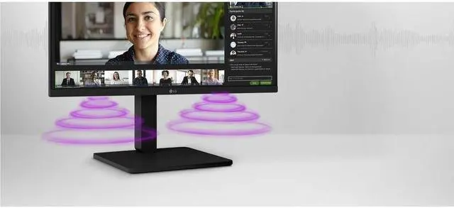 Alt view image 5 of 8 - LG 27BA450-B 27" Class Full HD LCD Monitor - 16:9 - Matte Black - 27" Viewable - In-plane Switching (IPS) Technology - 1920 x 1080 - 16.7 Million Colors - 250 Nit - 5 ms - Speakers - HDMI -