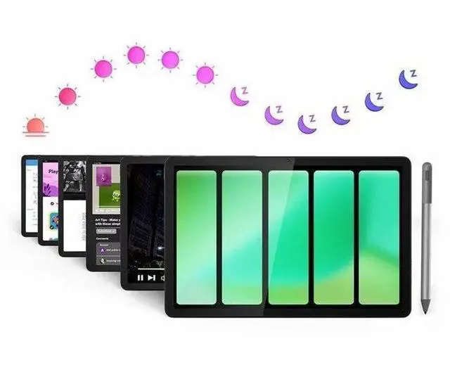 Alt view image 7 of 12 - Lenovo Tab M11 TB330FU Tablet - 11" WUXGA - MediaTek MT6769H Helio G88 (12 nm) Octa-core - 4 GB - 64 GB Storage - Android 13 - Luna Gray   ZADA0204US