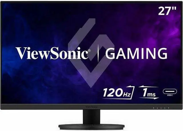 Alt view image 8 of 20 - ViewSonic VX2716A 27 Inch 1080p 1ms 120Hz IPS Gaming Monitor with Eye Care, USB C, HDMI 1.4, and DisplayPort Inputs