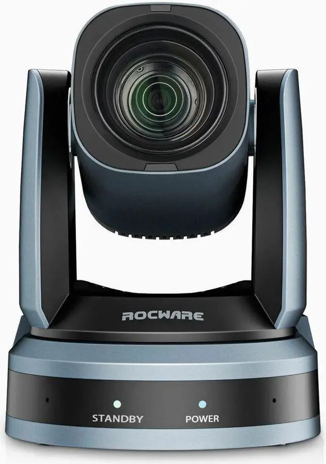 Alt view image 4 of 15 - ROCWARE RC841U 4K UHD PTZ Camera with Auto Framing & Humanoid Tracking
