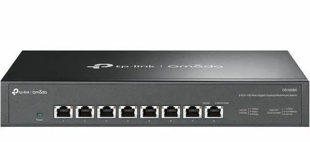 Alt view image 3 of 4 - TP-Link OMADA 8-PORT 10G MULTI-GIGABIT SWITCH PORT: 8 10G RJ45 PORTSSPEC: 1U 13-INCH RACK-MOUNTABLE STEEL CASE FEATURE: PLUG AND PLAY