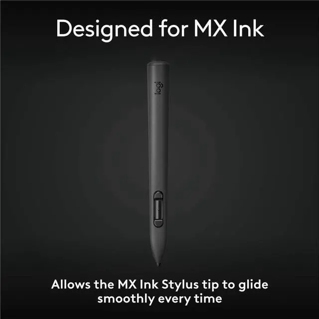 Alt view image 4 of 8 - Logitech MX Mat for MX Ink Mixed Reality (MR) Stylus - Meta Quest 2, Meta Quest 3, Meta Quest 3S - Drawing, Table - 16.54" Length x 23.43" Width x 0.070" Depth - Polycarbonate, Natural