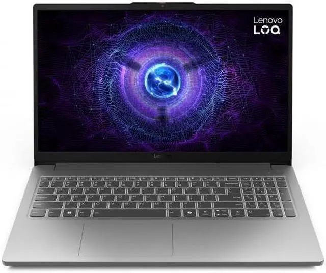 Alt view image 4 of 7 - Lenovo LOQ Essential 15.6" FHD 144Hz Gaming Notebook Intel Core i5-12450HX 8GB DDR5 512GB SSD NVIDIA GeForce RTX 2050 Luna Grey - 15.6" FHD IPS Display - Intel Core i5-12450HX - 8GB DDR5 - 5