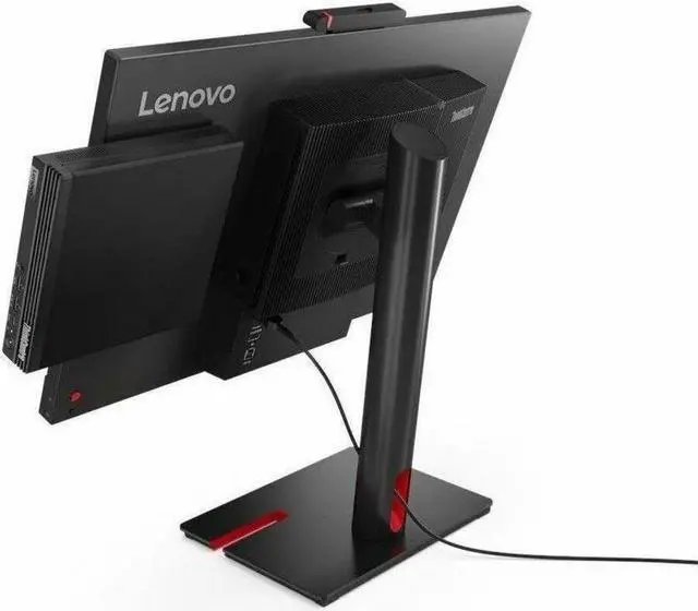 Alt view image 6 of 15 - Lenovo ThinkCentre M75q Gen 5 12RQ001PUS Desktop Computer - AMD Ryzen 7 PRO 8700GE - 32 GB - 512 GB SSD - Tiny - Black - AMD PRO 600 Chip - Windows 11 Pro - AMD Radeon 780M DDR5 SDRAM - English Keyboa