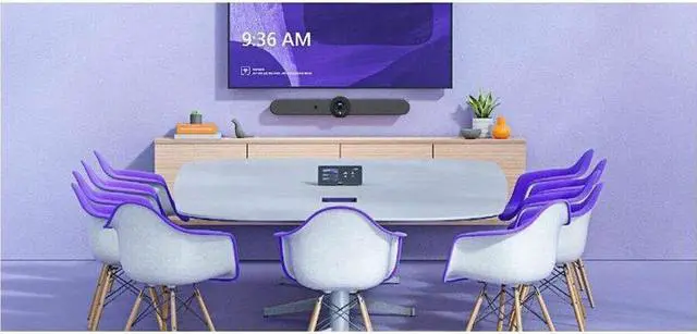 Alt view image 2 of 3 - Logitech Rally Bar (TAA-Compliant Version) & Logitech Tap with Cat5e & Rally Mic Pod - TAA