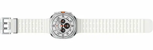 Alt view image 5 of 13 - Samsung Galaxy Watch Ultra 47mm Wi-Fi + LTE (L705U) Titanium White/Marine White