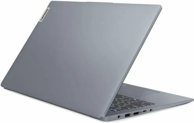 Alt view image 3 of 9 - Lenovo IdeaPad Slim 3 15AMN8 82XQ00GQUS 15.6" Notebook - Full HD - AMD Ryzen 3 7320U - 8 GB - 512 GB SSD - English (US) Keyboard - Arctic Gray - AMD Chip - 1920 x 1080 - Windows 11 Home - AMD Rad