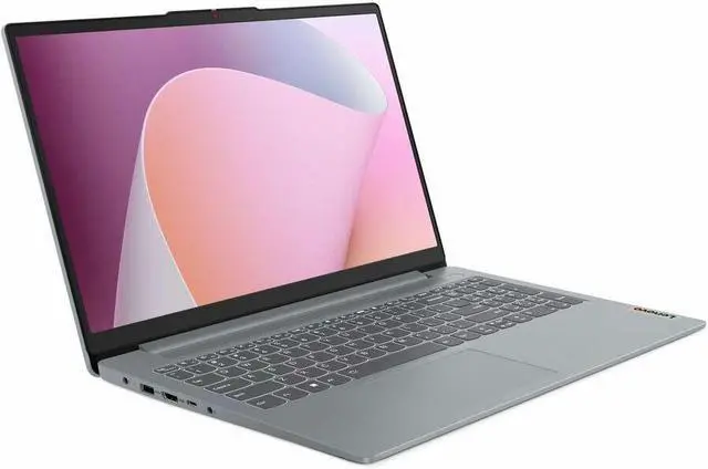 Alt view image 4 of 9 - Lenovo IdeaPad Slim 3 15AMN8 82XQ00GQUS 15.6" Notebook - Full HD - AMD Ryzen 3 7320U - 8 GB - 512 GB SSD - English (US) Keyboard - Arctic Gray - AMD Chip - 1920 x 1080 - Windows 11 Home - AMD Rad
