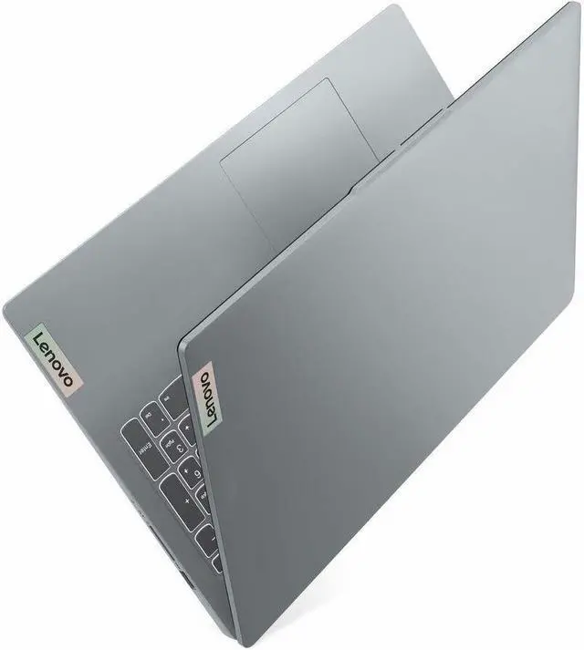 Alt view image 5 of 9 - Lenovo IdeaPad Slim 3 15AMN8 82XQ00GQUS 15.6" Notebook - Full HD - AMD Ryzen 3 7320U - 8 GB - 512 GB SSD - English (US) Keyboard - Arctic Gray - AMD Chip - 1920 x 1080 - Windows 11 Home - AMD Rad
