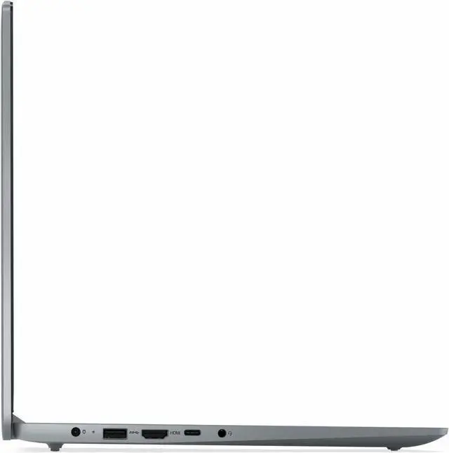 Alt view image 7 of 9 - Lenovo IdeaPad Slim 3 15AMN8 82XQ00GQUS 15.6" Notebook - Full HD - AMD Ryzen 3 7320U - 8 GB - 512 GB SSD - English (US) Keyboard - Arctic Gray - AMD Chip - 1920 x 1080 - Windows 11 Home - AMD Rad