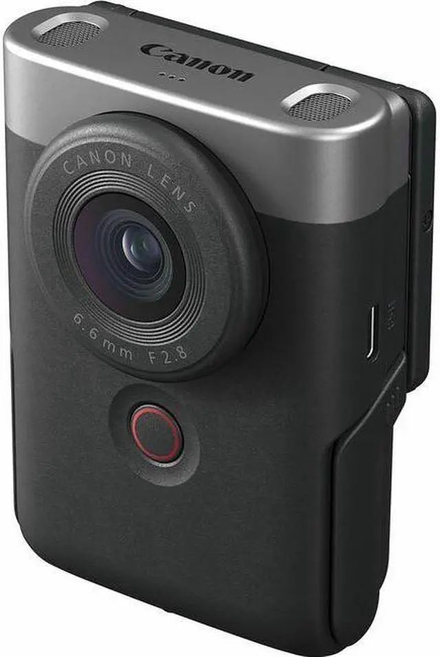 Alt view image 2 of 16 - Canon PowerShot V10 Vlog Camera (Silver) - 5946C002