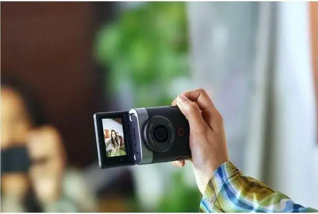 Alt view image 7 of 16 - Canon PowerShot V10 Vlog Camera (Silver) - 5946C002