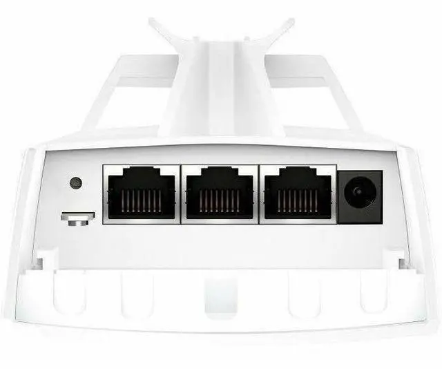 Alt view image 3 of 6 - TP-Link Omada Single Band IEEE 802.11a/b/g/n 300 Mbit/s Wireless Bridge - Indoor/Outdoor - 5 GHz - 2 x Internal Antenna(s) - Internal - MIMO Technology - 3 x Network (RJ-45) - Fast Ethernet - Pole-mou