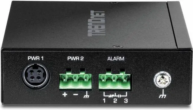Alt view image 10 of 16 - TRENDnet 5-Port Hardened Industrial Gigabit DIN-Rail Switch, TI-G51SC