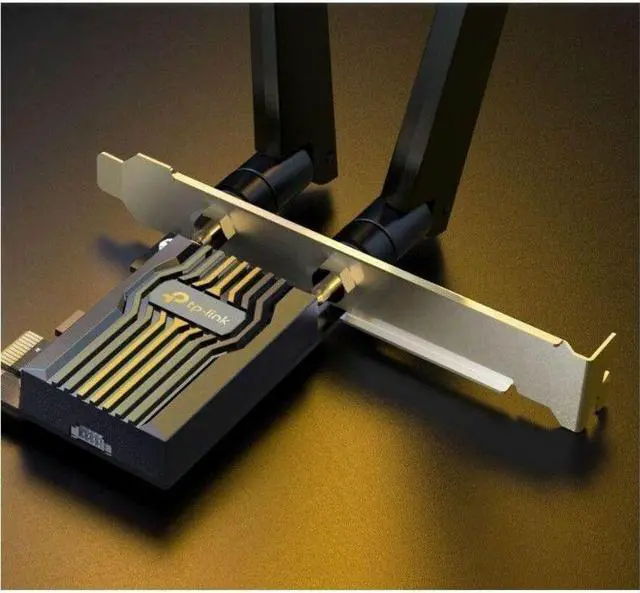 Alt view image 3 of 9 - TP-Link Archer TBE400E BE6500 Wi-Fi 7 Bluetooth 5.4 PCIe Adapter
