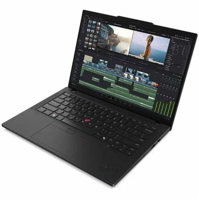 Alt view image 7 of 8 - Lenovo ThinkPad P14s Gen 5 21ME001BUS 14" Mobile Workstation - 2.8K - AMD Ryzen 7 PRO 8840HS - 32 GB - 512 GB SSD - English Keyboard - Black - AMD Chip - 2880 x 1800 - Windows 11 Pro - AMD Radeon