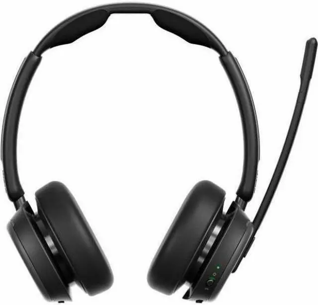 Alt view image 2 of 6 - EPOS IMPACT 1060T Headset - Stereo - Wireless - Bluetooth - On-ear - Binaural - Circumaural - Noise Canceling