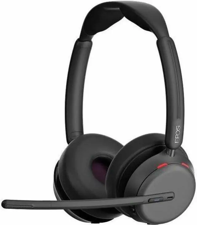 Alt view image 4 of 6 - EPOS IMPACT 1060T Headset - Stereo - Wireless - Bluetooth - On-ear - Binaural - Circumaural - Noise Canceling