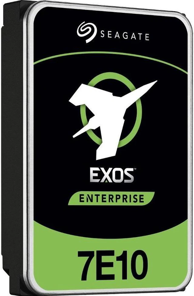 Alt view image 3 of 3 - Seagate Exos 7E10 ST10000NM019B 10 TB Hard Drive - Internal - SATA (SATA/600) - Storage System, RAID Controller, Video Surveillance System Device Supported - 7200rpm - 512e/4Kn Format - 5 Year Warrant