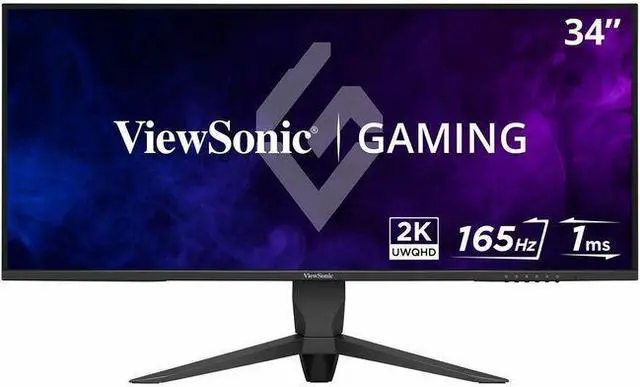 Alt view image 9 of 15 - ViewSonic VX3418-2K 34" 21:9 1440p 1ms 165Hz Gaming Monitor with FreeSync Premium, Eye Care, HDMI, DisplayPort and USB