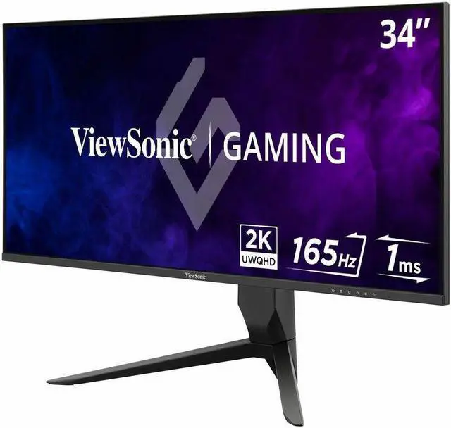 Alt view image 13 of 15 - ViewSonic VX3418-2K 34" 21:9 1440p 1ms 165Hz Gaming Monitor with FreeSync Premium, Eye Care, HDMI, DisplayPort and USB