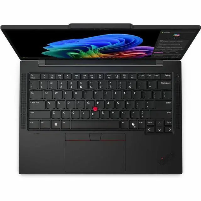 Alt view image 5 of 10 - Lenovo ThinkPad T14s Gen 6 21N1002DUS 14" Copilot+ PC Notebook - WUXGA - Qualcomm Snapdragon X1P-42-100 - 16 GB - 512 GB SSD - English Keyboard - Black - Qualcomm Chip - 1920 x 1200 - Windows 11