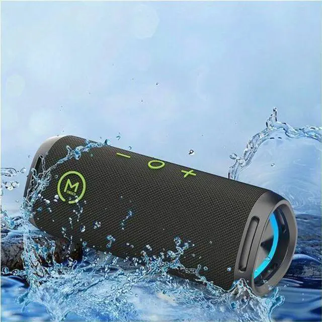 Alt view image 6 of 15 - m360 Sound Stage Pro Wireless Portable Speaker - 35W - Bluetooth - BT8850DSP - 100 Hz to 18 kHz - IP67 Dust Proof-Waterproof - Rugged - Travel - Hot Tub - Gym - Work Out - RGB Lighting - BT 5.3 - One