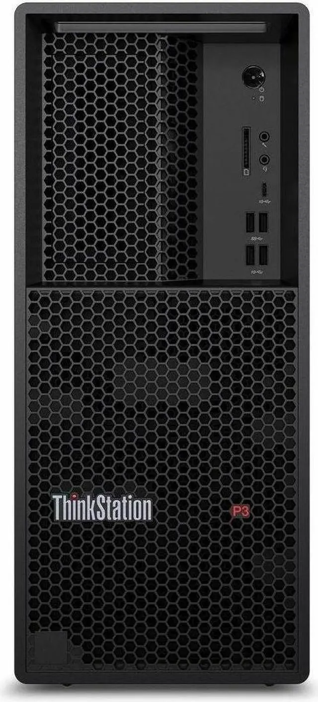 Alt view image 7 of 20 - Lenovo ThinkStation P3 30GS00GRUS Workstation - 1 x Intel Core i7 14th Gen i7-14700 - vPro Technology - 16 GB - 512 GB SSD - Tower - Intel W680 Chip - Windows 11 Pro - Intel UHD Graphics 770 Graphics