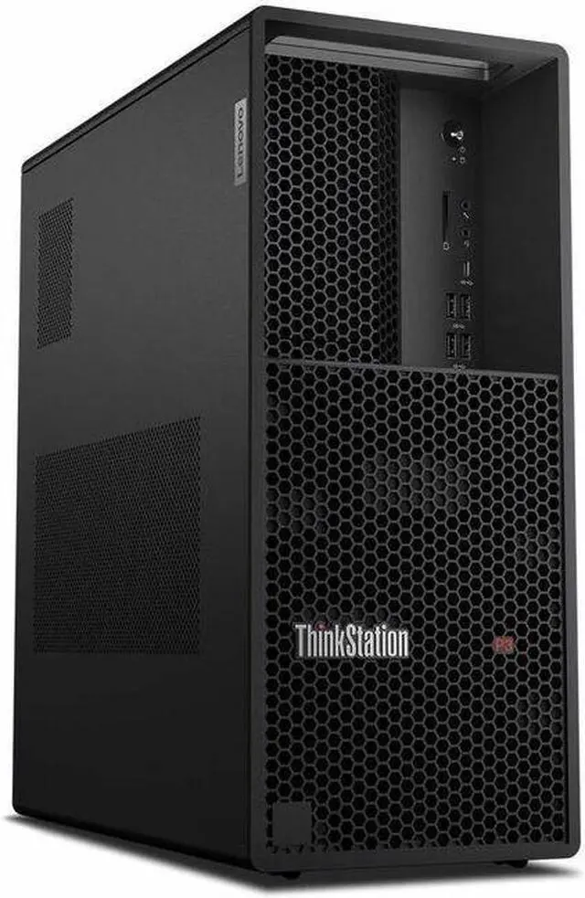 Main image of Lenovo ThinkStation P3 30GS00GPUS Workstation - 1 x Intel Core i7 14th Gen i7-14700 - vPro Technology - 32 GB - 1 TB SSD - Tower - Intel W680 Chip - Windows 11 Pro - Intel UHD Graphics 770 Graphics -