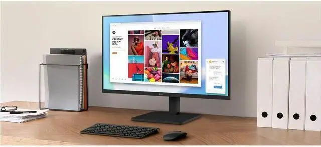 Alt view image 5 of 7 - LG 27BA650-B 27" Full HD IPS Monitor with USB Type-C
