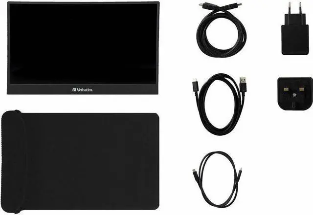 Alt view image 3 of 20 - Verbatim Portable Monitor 14"Full HD 1080p