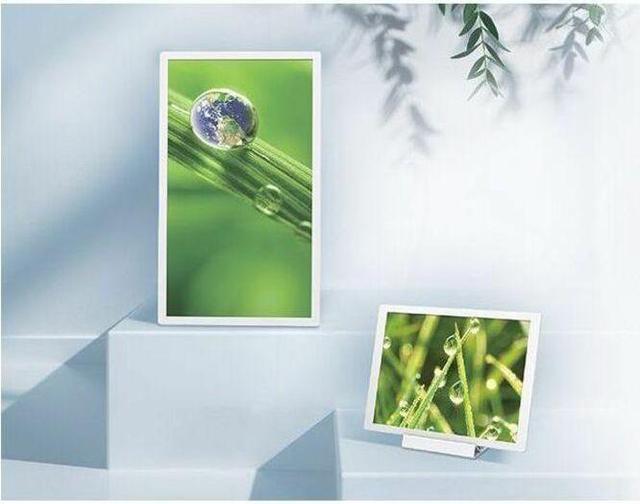 Alt view image 7 of 10 - Sharp 25.3" LCD 8192x6144 16:9 ePaper Digital Signage Display EP-C251